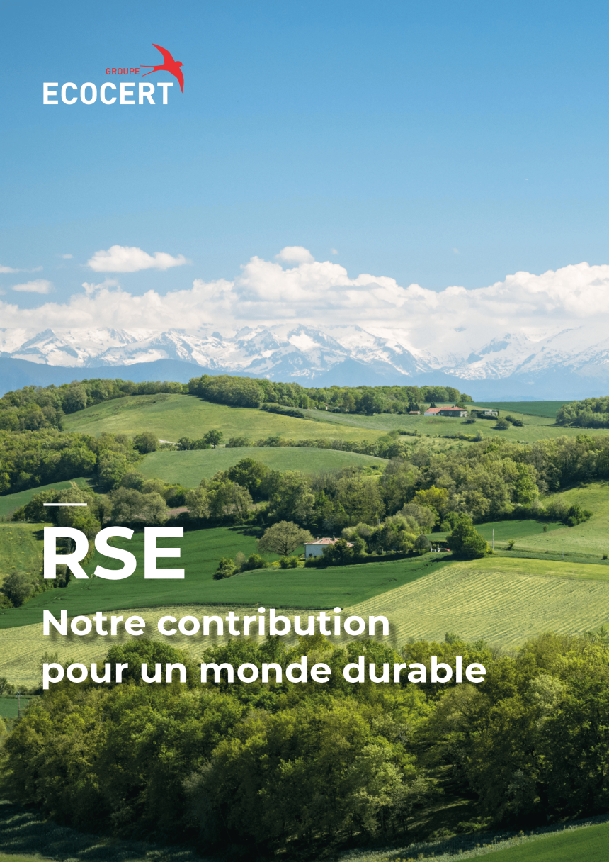 📢Découvrez le nouveau rapport RSE du Groupe ECOCERT !