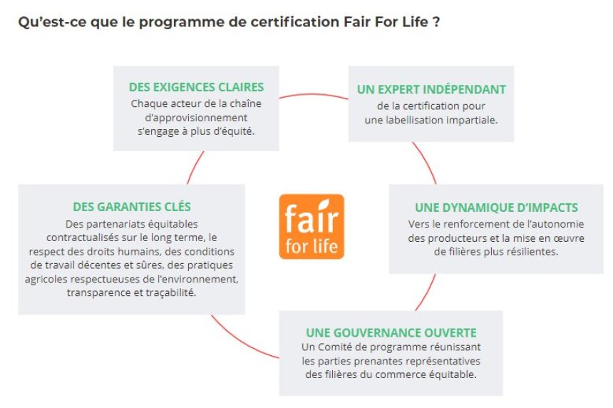 🔎 ZOOM SUR...//FAIR FOR LIFE- Outil du commerce équitable