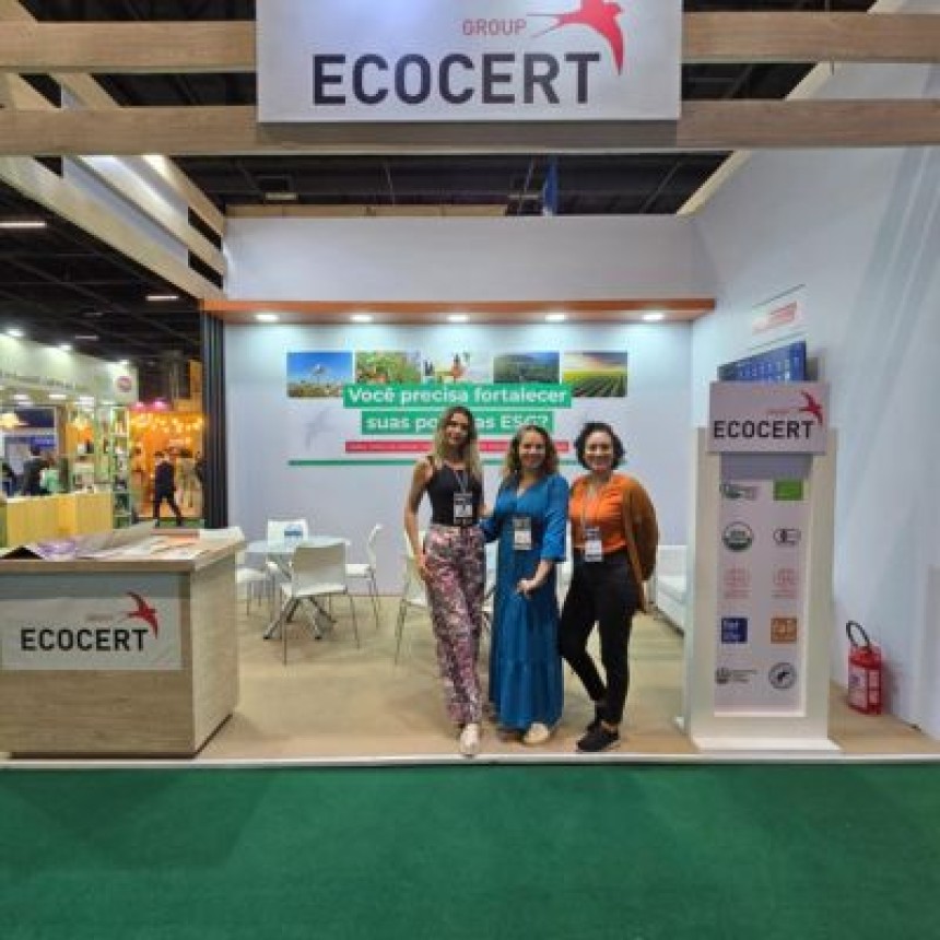 Ecocert na Bio Brazil Fair 2024: participação e reconhecimento de clientes certificados