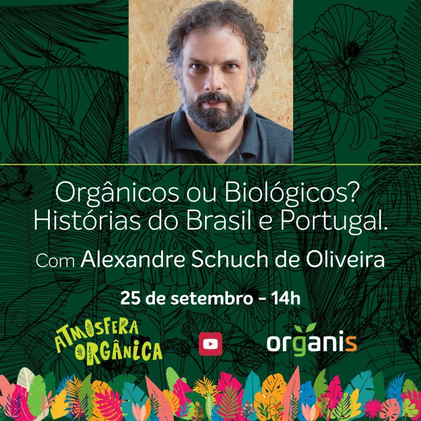 Em Portugal Orgânico se diz Biológico